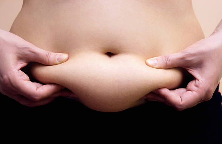 50% người trưởng thành ở Mỹ bị mỡ bụng