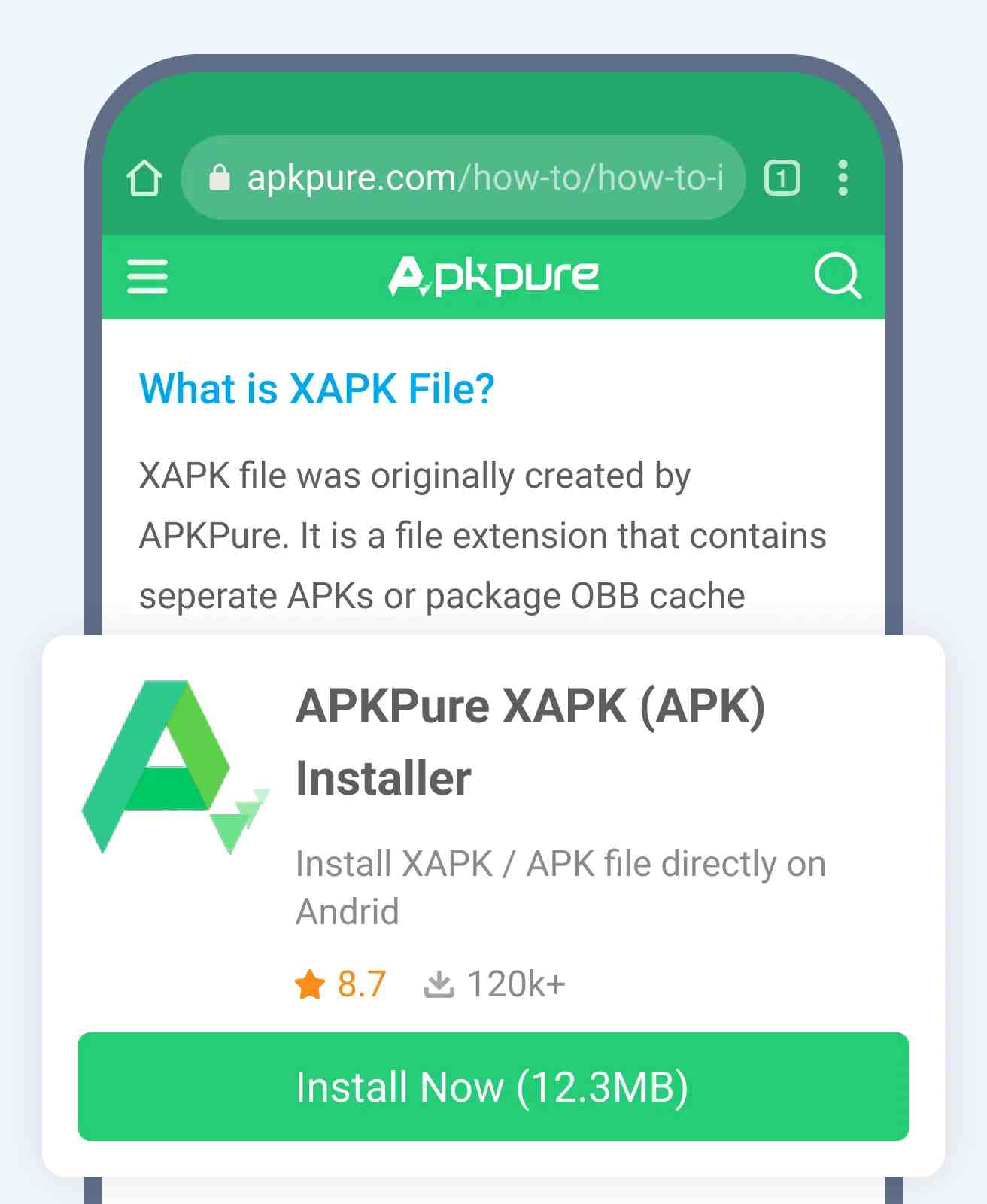 Hướng dẫn tải ứng dụng APKPure APK